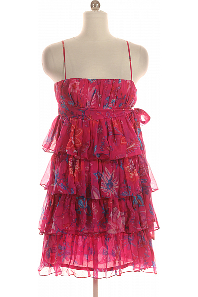 PEDRO DEL HIERRO Šaty Fialové Second hand Vel. 38