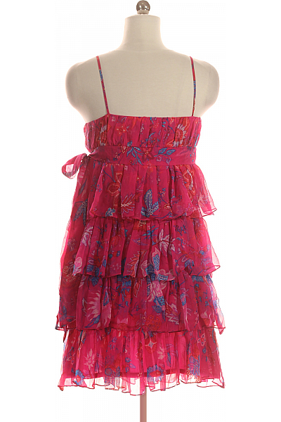 PEDRO DEL HIERRO Šaty Fialové Second hand Vel. 38