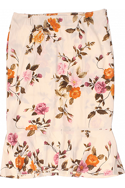 Karen Millen Dlouhá  Sukně Bílá Second Hand