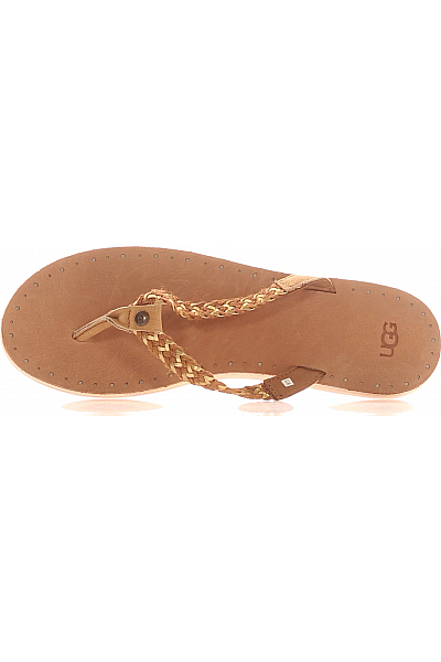 UGG Dámské Boty Kožené Hnědé Vel.  42