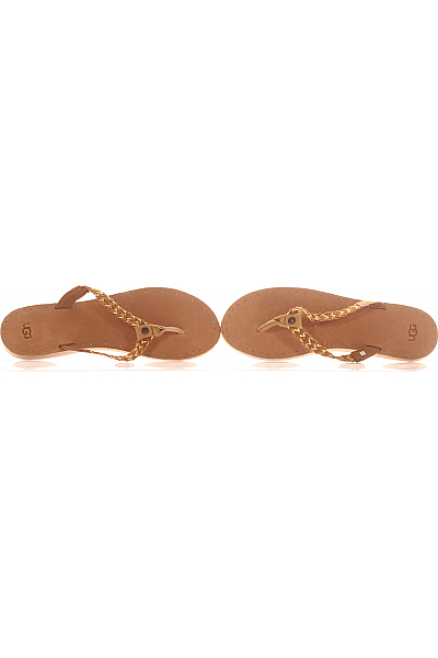 UGG Dámské Boty Kožené Hnědé Vel.  42