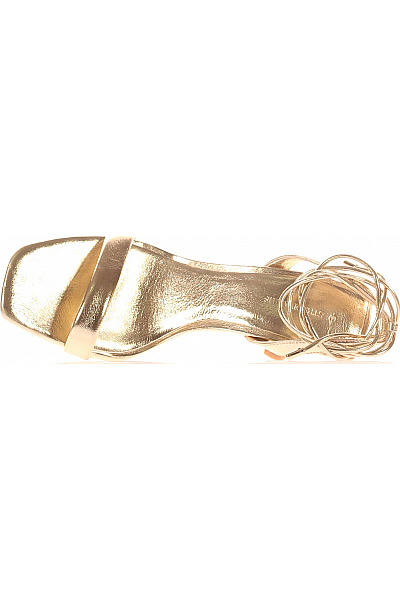 Dámské Boty Zlaté STRADIVARIUS Vel. 39