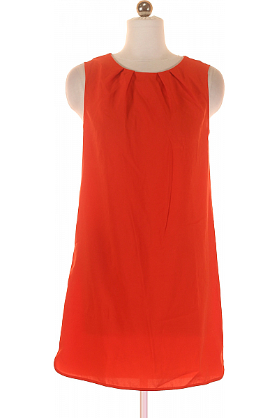 Letní  Šaty Červené Topshop Vel.  38
