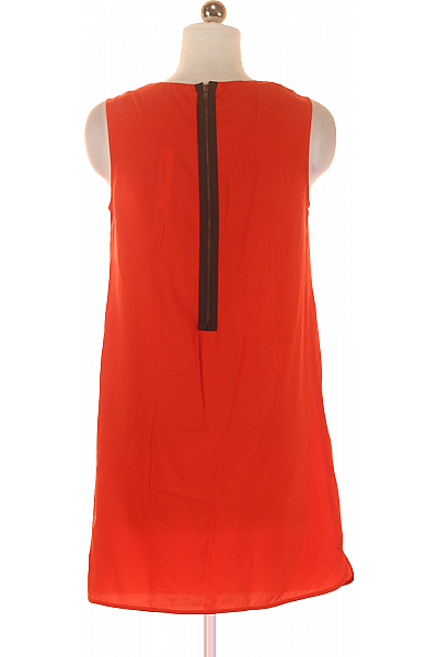 Letní  Šaty Červené Topshop Vel.  38