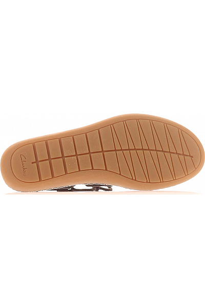 Dětské Boty Kožené Černé Clarks Vel.  31