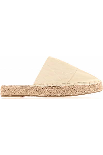 Dámské Espadrilky Koženkové Béžové SOUTH BEACH Vel.  38