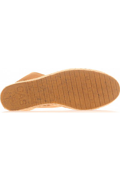 Dámské Espadrilky Hnědé OAS Vel.  39