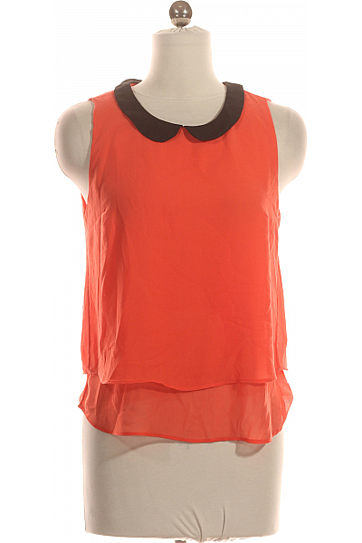 Bershka Halenka Oranžová Second Hand Vel. M