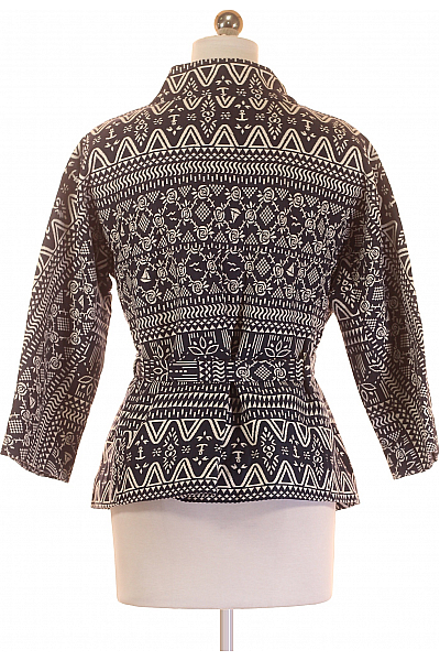 Blutsgeschwister Dámský Kabát Modrý Second hand Vel. 34