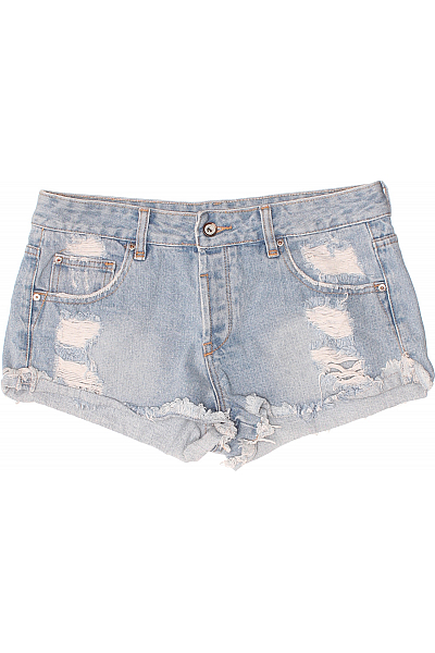 Dámské Kraťasy Modré PULL&BEAR Vel.  38