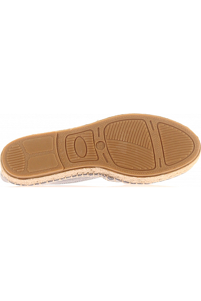 Dámské Espadrilky Kožené Modré Vel. 35