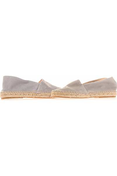 Dámské Espadrilky Kožené Modré Vel. 35