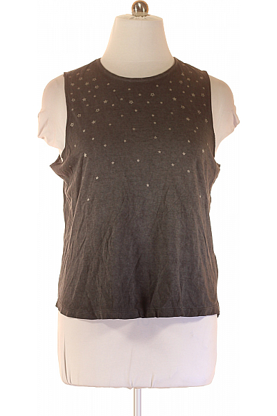 Dámské Tričko Šedé S.OLIVER Second Hand Vel. XL