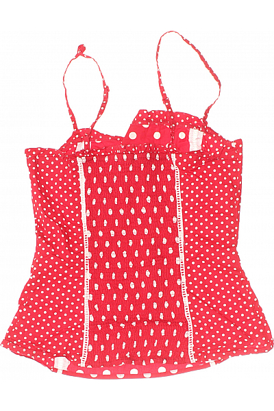 VERO MODA Dámské Tílko Červené Vel. M