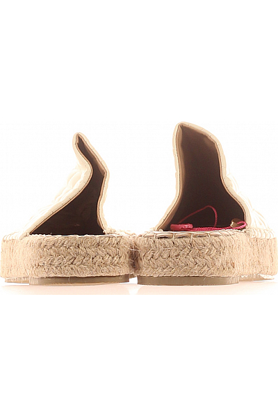 SOUTH BEACH Dámské Espadrilky Koženkové Bílé Vel.  38