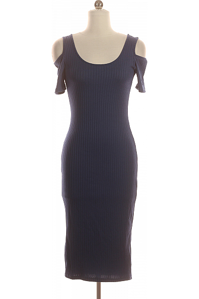 Tričkové  Šaty Modré Topshop Vel. 34