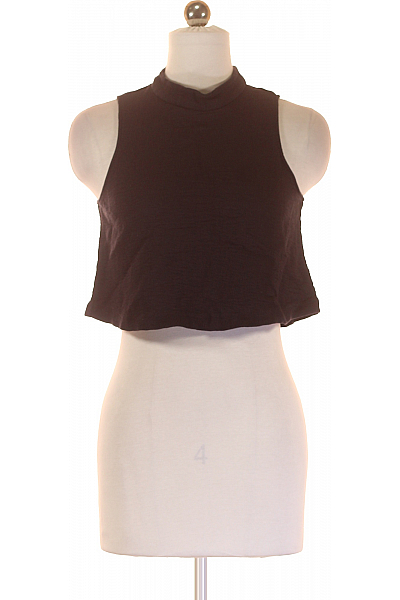 Dámské Top Modrý ZARA Second Hand Vel. S