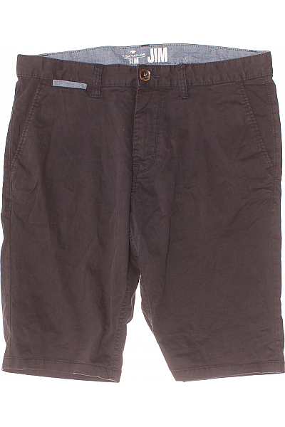 TOM TAILOR Pánské Chino Kraťasy Oranžové Vel. 32