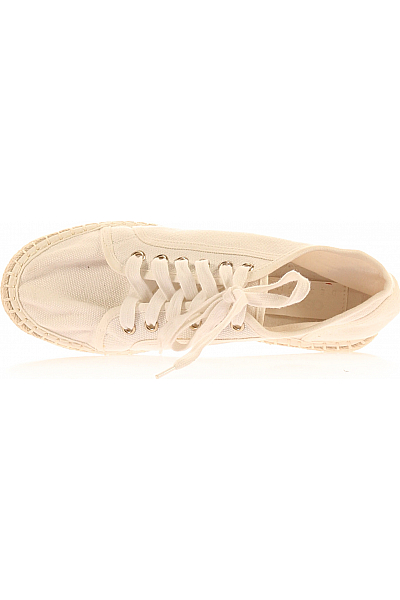 Dámské Espadrilky Bílé Asos Vel.  39