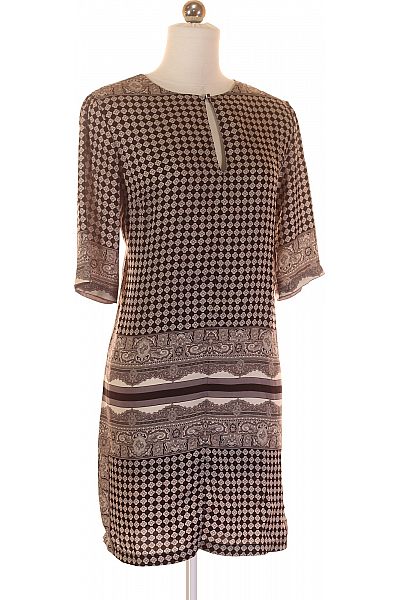 Tričkové  Šaty Šedé Vel. 36