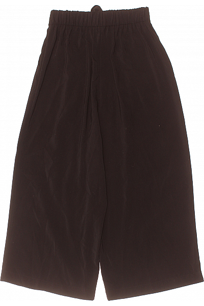 ZARA Dámské 3/4 Kalhoty Černé Vel. XS