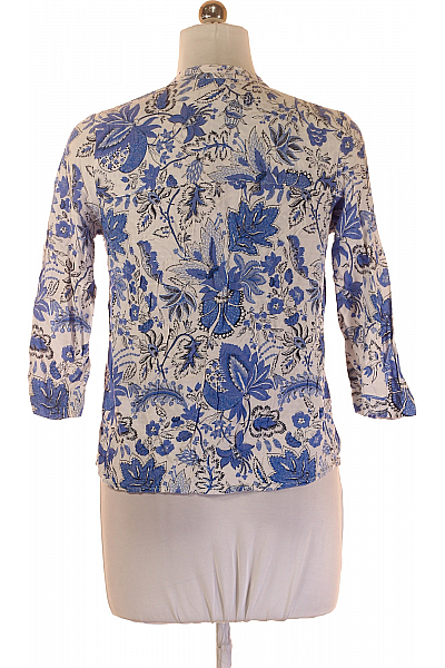 Marks & Spencer Vzorovaná  Halenka Barevná Vel.  38