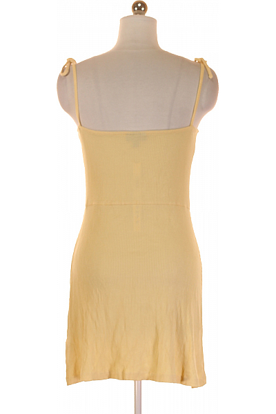 Košilové  Šaty Žluté Topshop Vel.  38