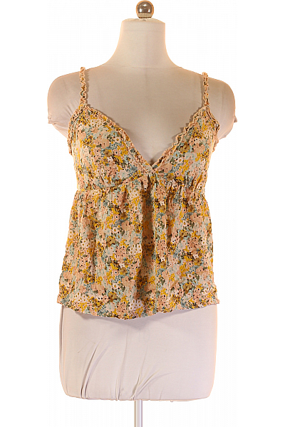 Dámské Tílko Barevné PULL&BEAR Second Hand Vel. M