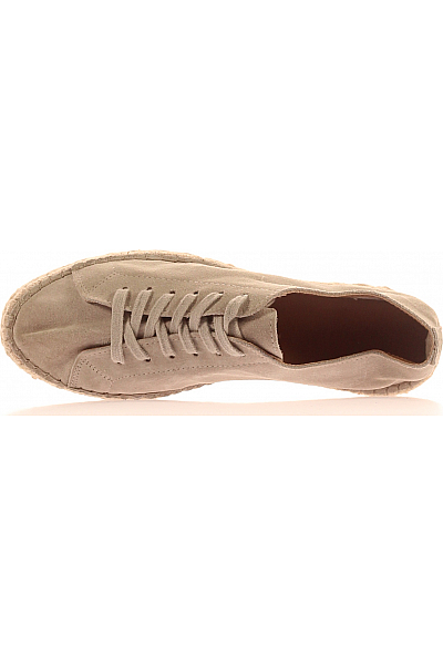 SHABBIES Dámské Espadrilky Šedé Vel. 39