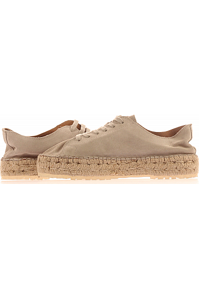 SHABBIES Dámské Espadrilky Šedé Vel. 39