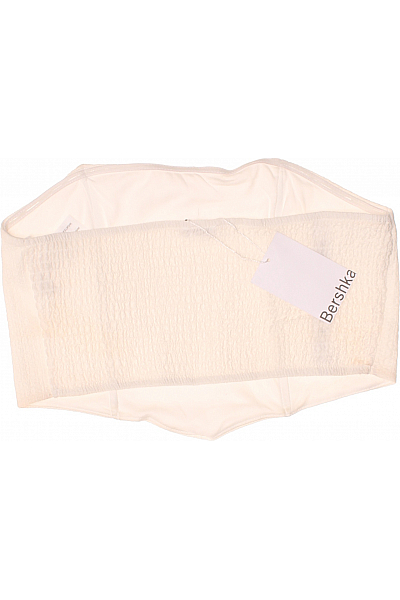 Dámské Tričko Bílý Bershka Second hand Vel.  L