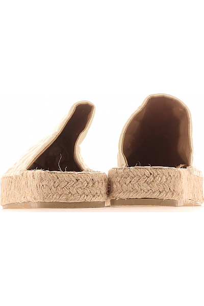 SOUTH BEACH Dámské Espadrilky Koženkové Bílé Vel.  39