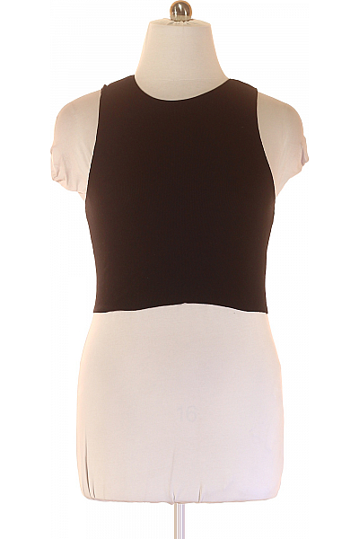 Dámské Tričko Černé PULL&BEAR Vel.  XL