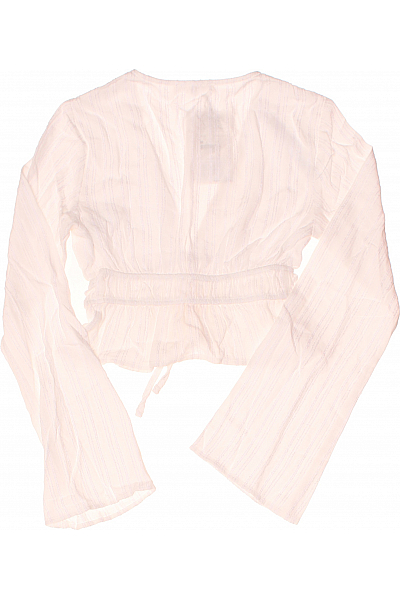 PULL&BEAR Dámské Tričko Bílý Vel.  XS