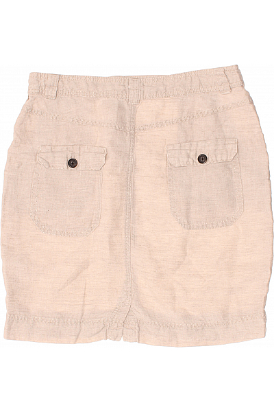 InWear Sukně Lněná Béžová Second hand Vel. 42