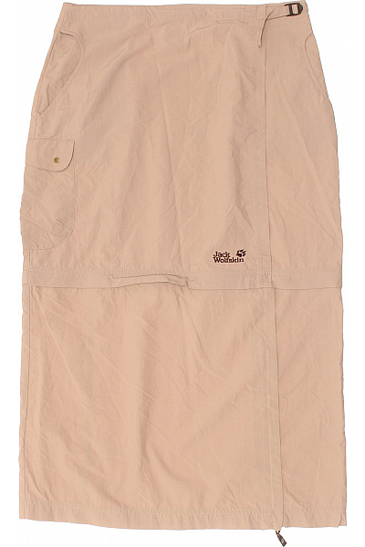 Jack Wolfskin Dlouhá  Sukně Khaká Second Hand Vel. 40