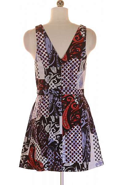 Topshop Šaty Modré Second hand Vel. 38