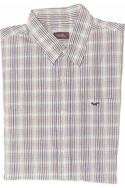 WOLSEY Pánská Košile Barevná Second Hand Vel. XXL