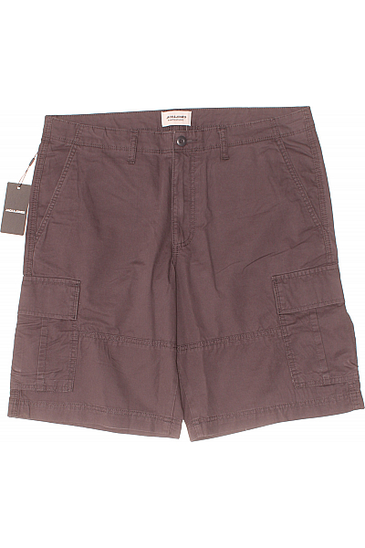Pánské Kraťasy Šedé JACK & JONES Outlet Vel. XL