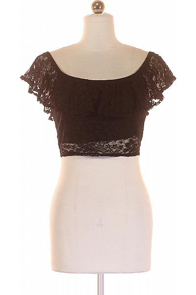 Dámské Top Černý Missguided Vel.  38