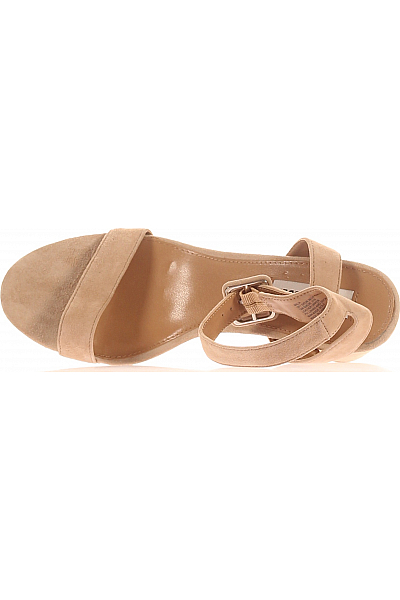 Dámské Sandály Kožené Hnědé Steve Madden Vel. 38