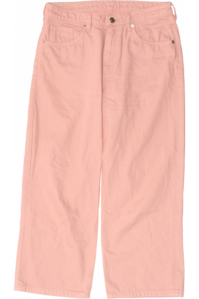 Boyfriend Dámské Džíny Růžové Monki Second Hand Vel. 30