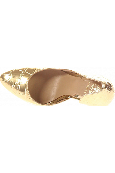 Guess Dámské Boty Koženkové Zlaté Vel. 35