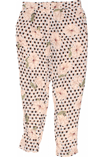 Dámské Kalhoty Letní Barevné ZARA Second Hand Vel. XS