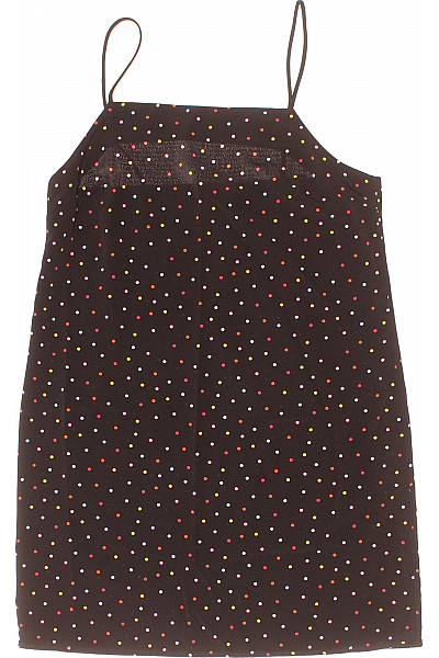 Topshop  Šaty S Ramínky Černé Vel.  36