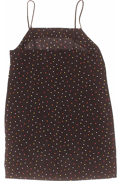 Topshop  Šaty s Ramínky Černé Vel.  36