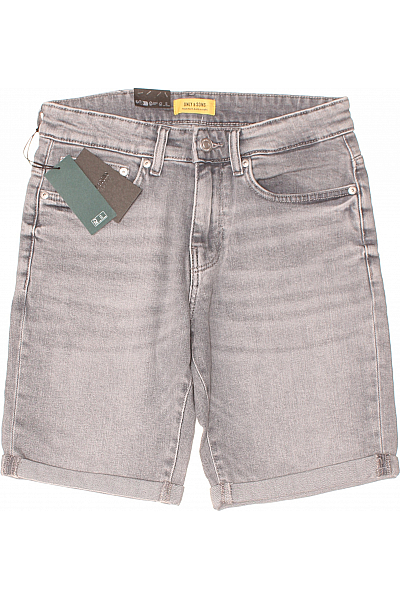 ONLY & SONS Pánské Kraťasy Šedé Second Hand Vel. M