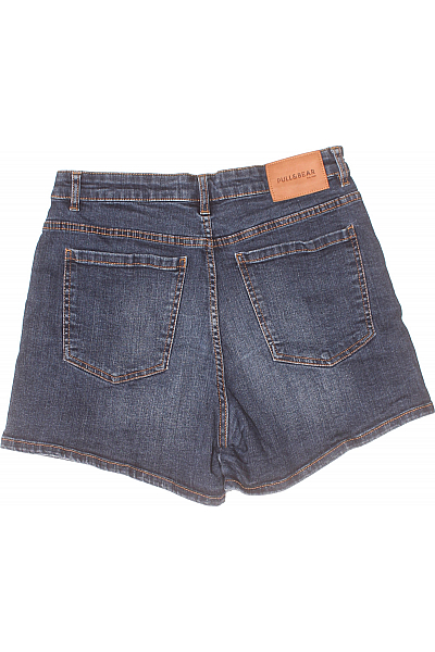 PULL&BEAR Dámské Kraťasy Modré Vel.  40