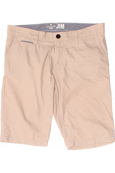 TOM TAILOR Pánské Chino Kraťasy Béžové Vel. 31