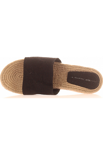 Dámské Boty Černé PULL&BEAR Second hand Vel. 37